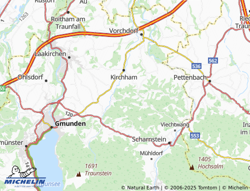 MICHELIN Kogl map - ViaMichelin