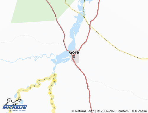 MICHELIN Goré map - ViaMichelin