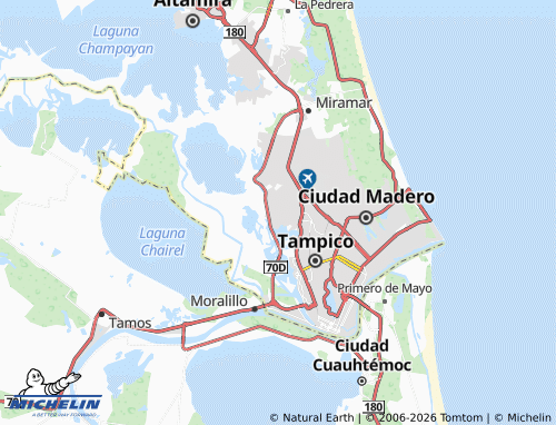 Mapa MICHELIN Luis Echeverría Álvarez - ViaMichelin