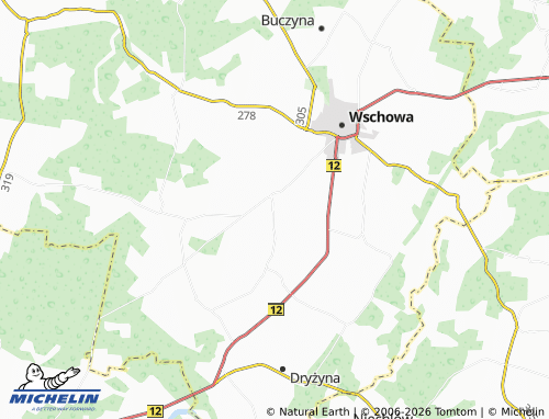 MICHELIN-Landkarte Konradowo - ViaMichelin