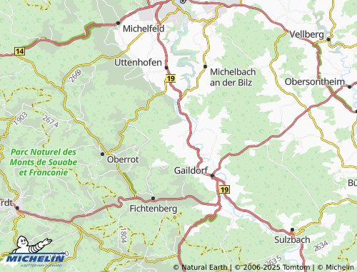 Carte MICHELIN Spöck - ViaMichelin