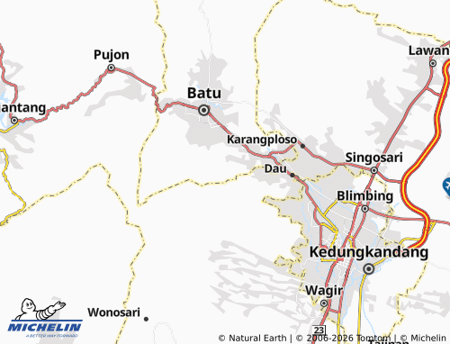 Mapa MICHELIN Tlekung - ViaMichelin