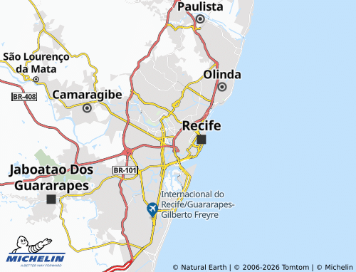 MICHELIN Boa Vista map - ViaMichelin