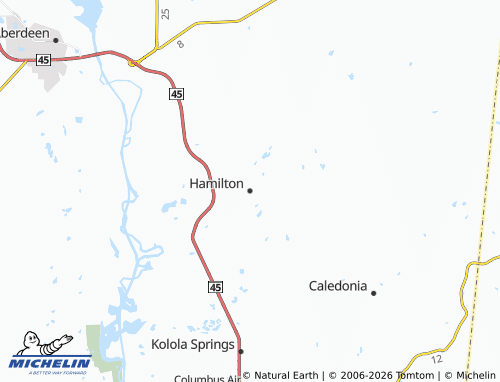 Mapa MICHELIN Hamilton - ViaMichelin