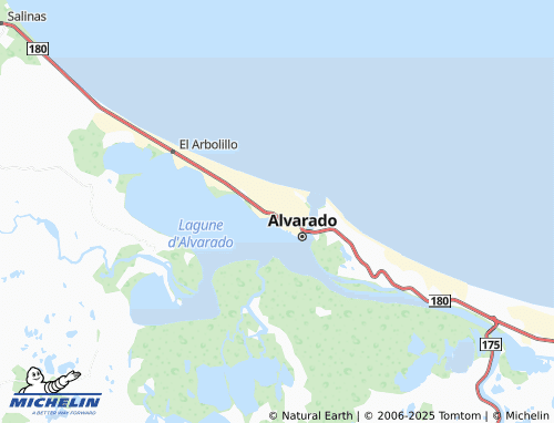 MICHELIN Villas de Alvarado map - ViaMichelin