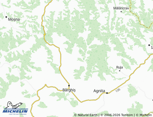 Mappa MICHELIN Apoș - ViaMichelin