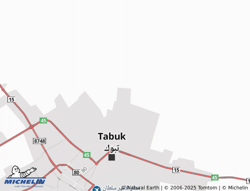Mappa MICHELIN al-Madeenah al-Sina'iyyah - ViaMichelin