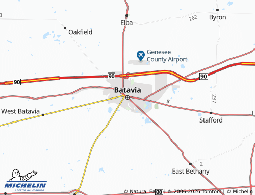 Mapa MICHELIN Batavia - ViaMichelin
