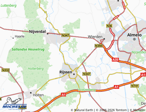 MICHELIN Notter map - ViaMichelin