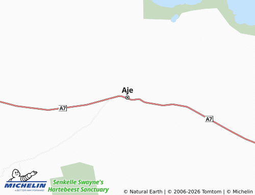 MICHELIN Aje map - ViaMichelin