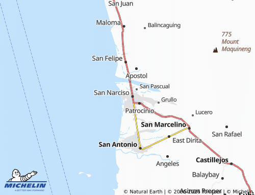 MICHELIN LaPaz map - ViaMichelin