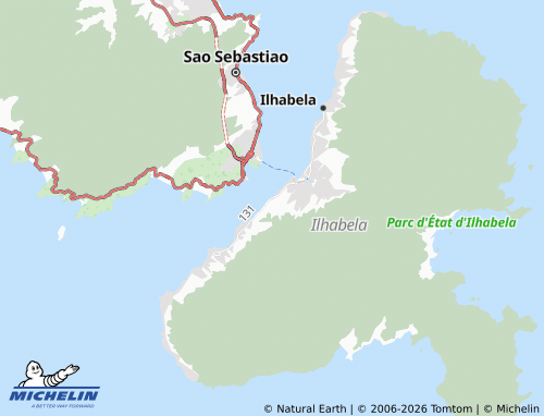 Mapa MICHELIN Ilhote - ViaMichelin