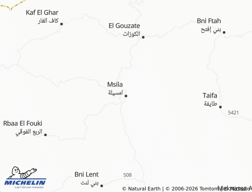 Mappa MICHELIN Amseelah - ViaMichelin