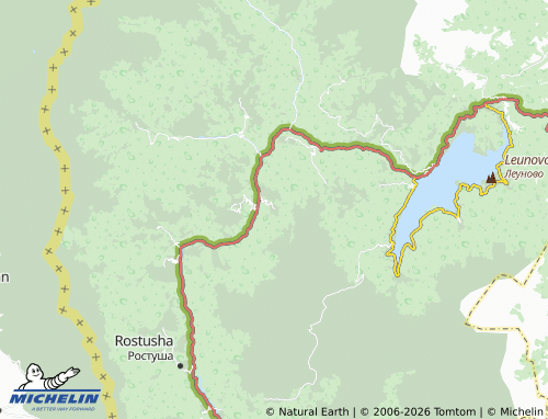Mapa MICHELIN Senche - ViaMichelin