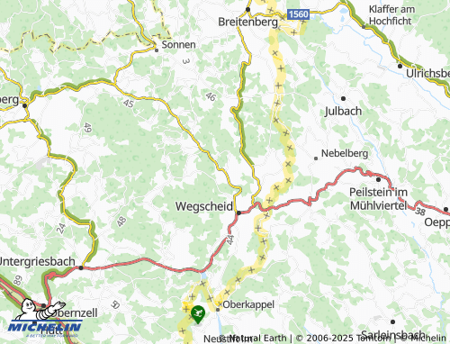 Carte MICHELIN Kasberg - ViaMichelin