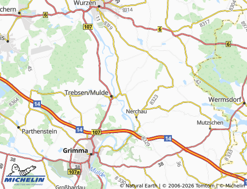 Kaart MICHELIN Neichen - ViaMichelin