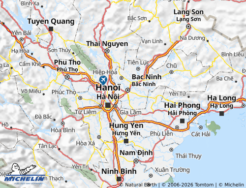 Mapa MICHELIN Tiên Du - ViaMichelin