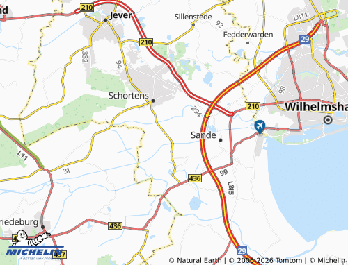Carte MICHELIN Silland - ViaMichelin