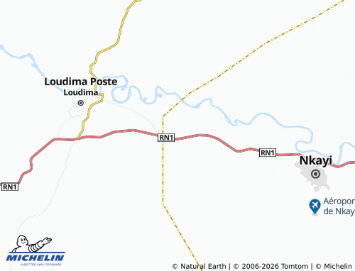Mappa MICHELIN Kimbédi - ViaMichelin