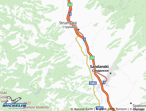 Mapa MICHELIN Palat - ViaMichelin