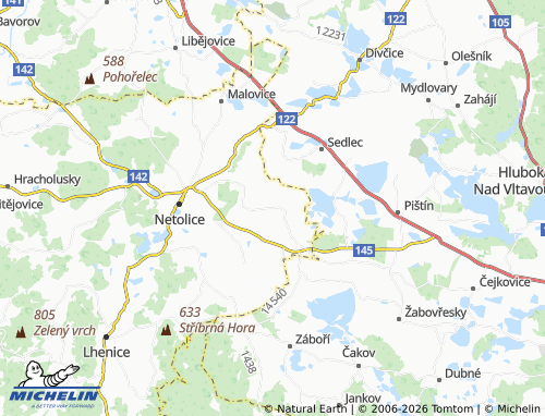 Kaart MICHELIN Mahouš - ViaMichelin
