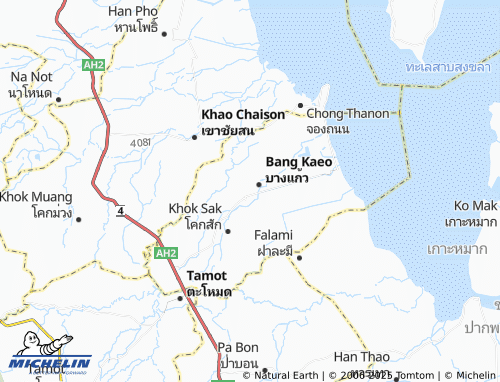MICHELIN Tha Maduea map - ViaMichelin