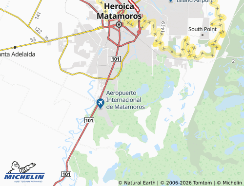 Mapa MICHELIN 18 de Octubre - ViaMichelin