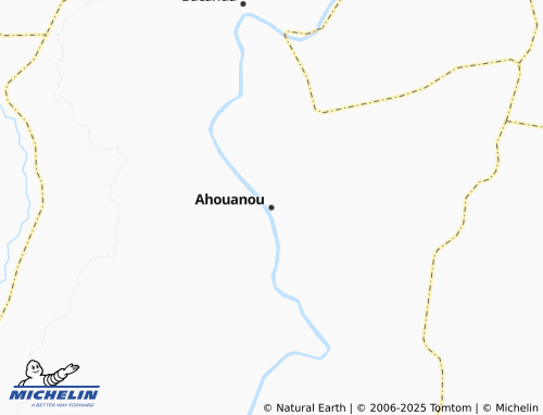 MICHELIN Ahouanou map - ViaMichelin