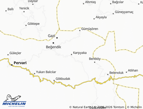Mappa MICHELIN Karşıyaka - ViaMichelin