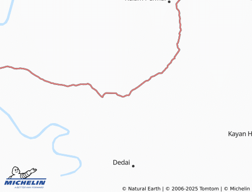 MICHELIN Terusan map - ViaMichelin