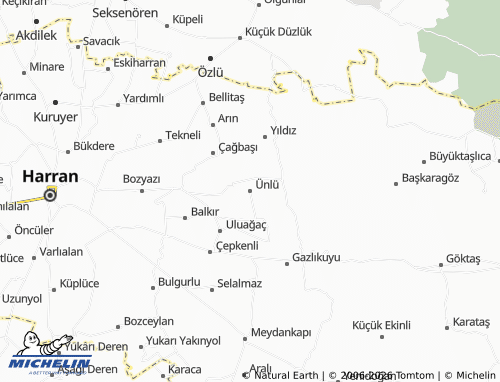 MICHELIN Ünlü map - ViaMichelin