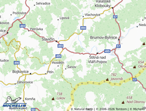 Mappa MICHELIN Rokytnice - ViaMichelin