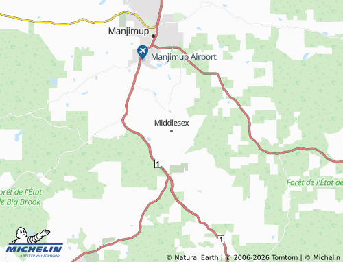 Mapa MICHELIN Middlesex - ViaMichelin
