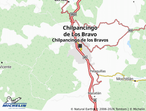 Mapa MICHELIN Saúl Alarcón Abarca - ViaMichelin