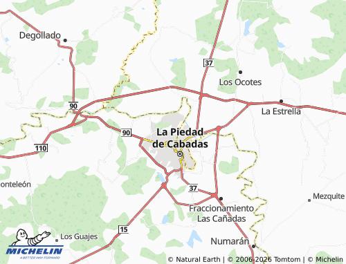Mapa MICHELIN Privado Los Olivos - ViaMichelin