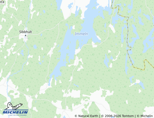 MICHELIN Mjönäs map - ViaMichelin