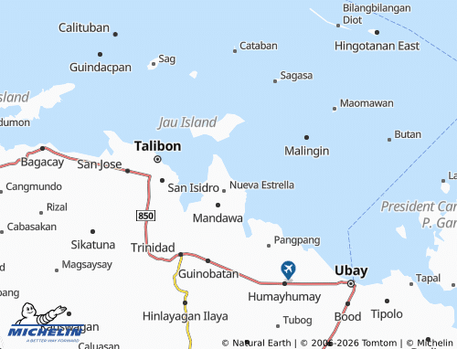 MICHELIN Bien Unido map - ViaMichelin