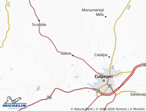 Mapa MICHELIN Salem - ViaMichelin