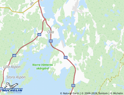 MICHELIN-Landkarte Hammar - ViaMichelin