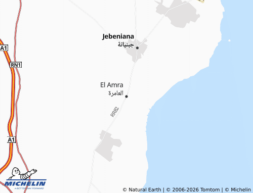 Mapa MICHELIN al-'Amirah - ViaMichelin