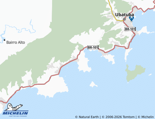 Mapa MICHELIN Morro da Lagoinha - ViaMichelin