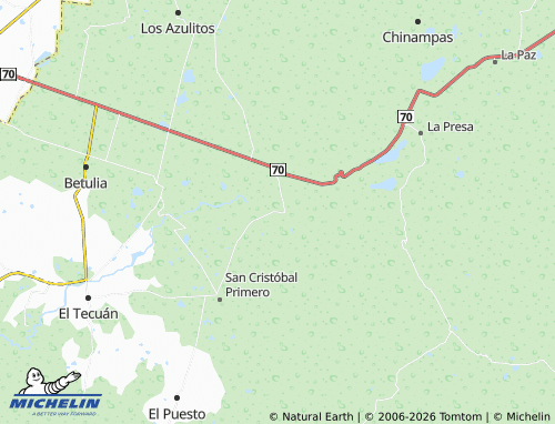 MICHELIN La Troje map - ViaMichelin