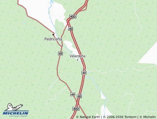Carte MICHELIN La Perla - ViaMichelin