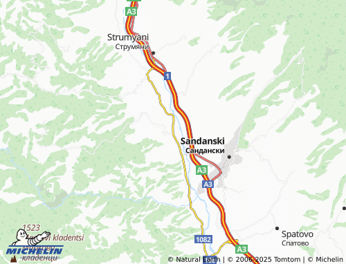 MICHELIN Valkovo map - ViaMichelin