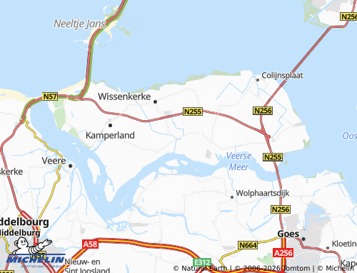 MICHELIN Geersdijk map - ViaMichelin