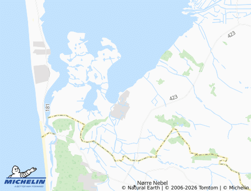 Mapa MICHELIN Bork Havn - ViaMichelin
