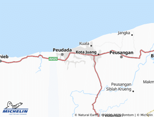 MICHELIN Cot Ulim map - ViaMichelin