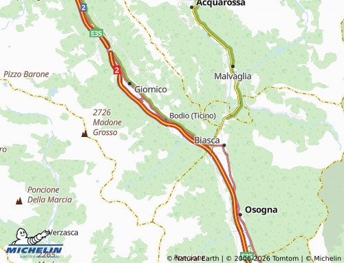 Mappa MICHELIN Personico - ViaMichelin