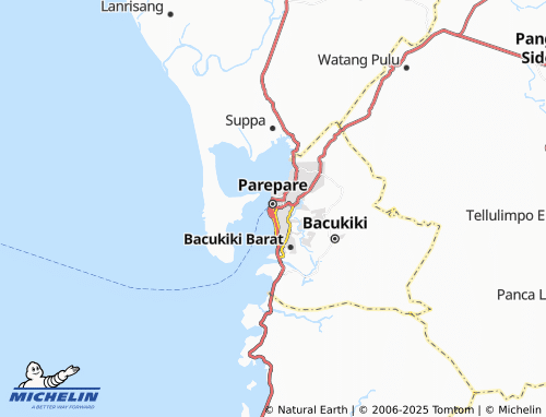 MICHELIN Mallusetasi map - ViaMichelin
