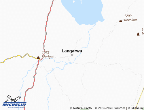 MICHELIN Langarwa map - ViaMichelin